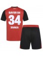 Bayer Leverkusen Granit Xhaka #34 Dječji Domaci Dres kompleti 2024-25 Kratak Rukavima (+ kratke hlače)